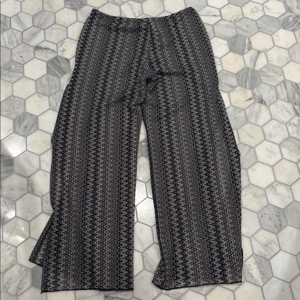 BECCA Women's Granite Bay Crochet Split-Leg Cover-Up Pants Size XS - Picture 5 of 5